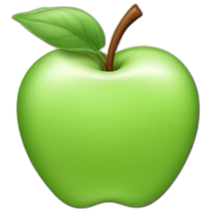 Apple inc. Logo emoji