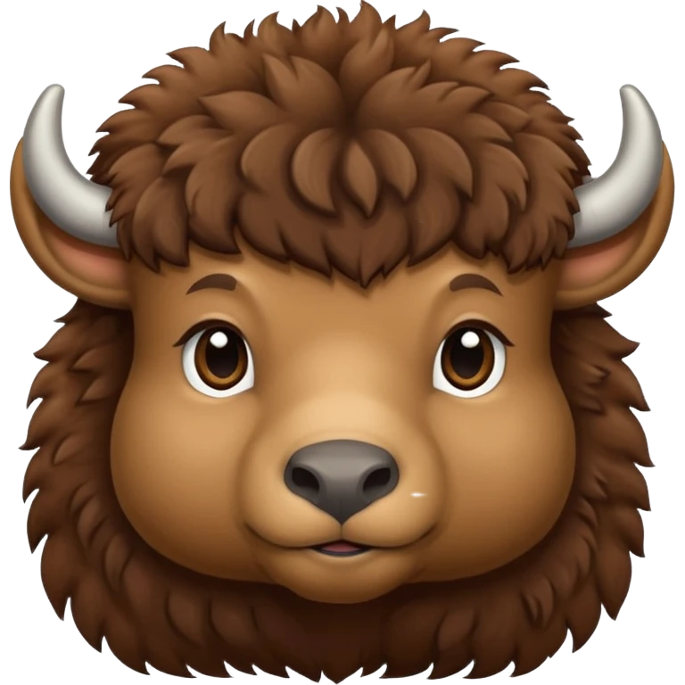 Bébé bison emoji