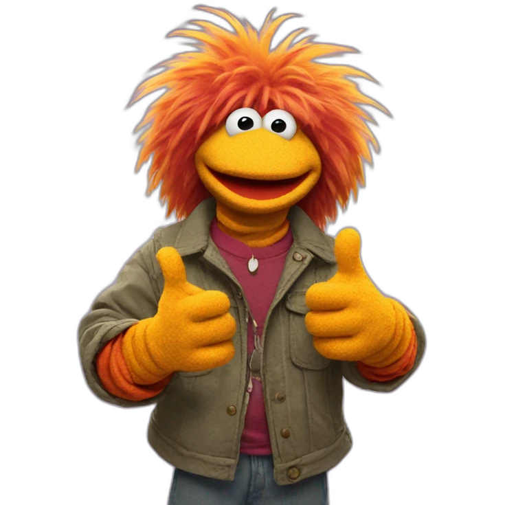 fraggle thumbs up emoji