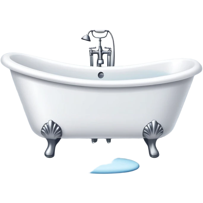 Bathroom and bathtub emoji