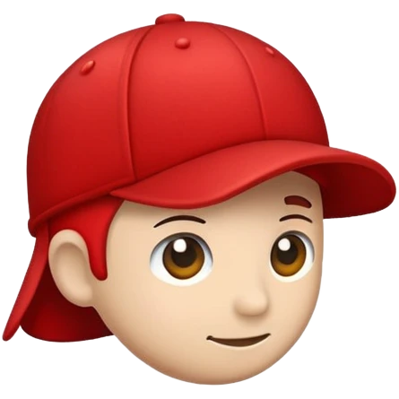 red cap emoji
