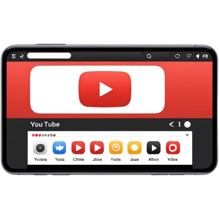 youtube interface in browser emoji