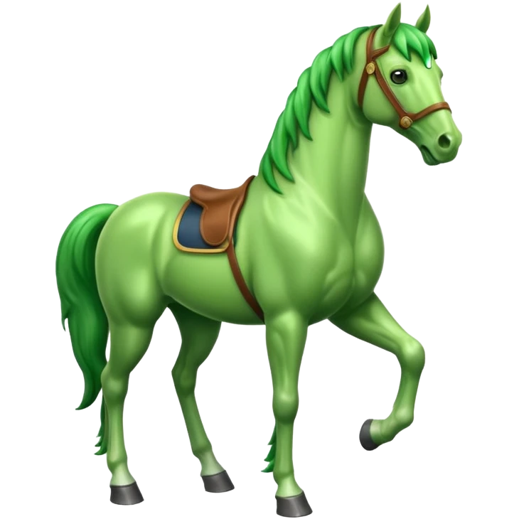 Green horse emoji