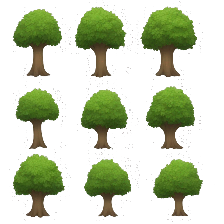 Talking trees emoji