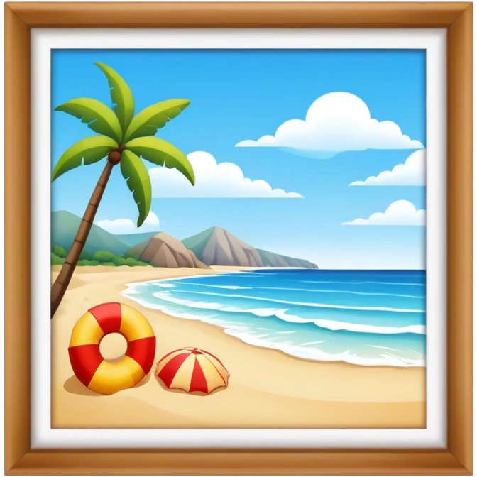 beach emoji
