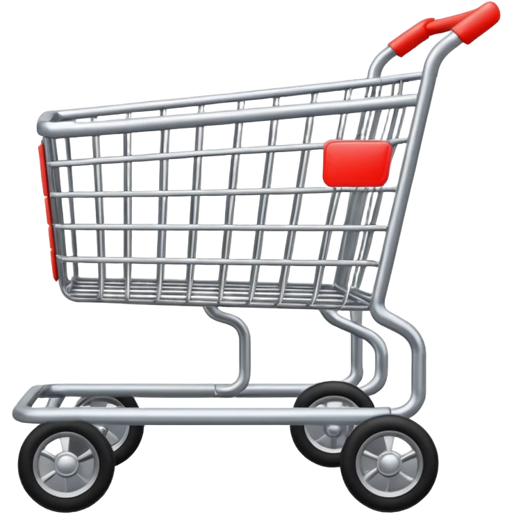 Shopping cart emoji