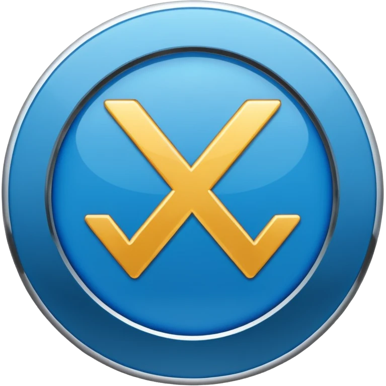 Quiero el logo de verificación de tiktok pero redondo y en vez del logo de tiktok pon un chulo  emoji