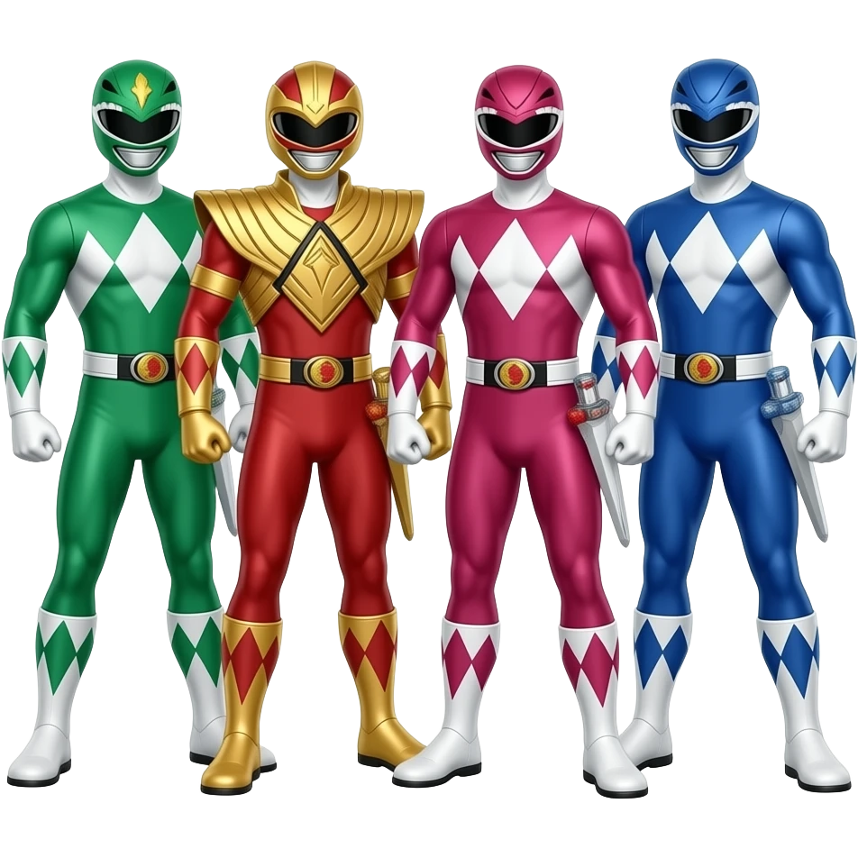 power rangers emoji