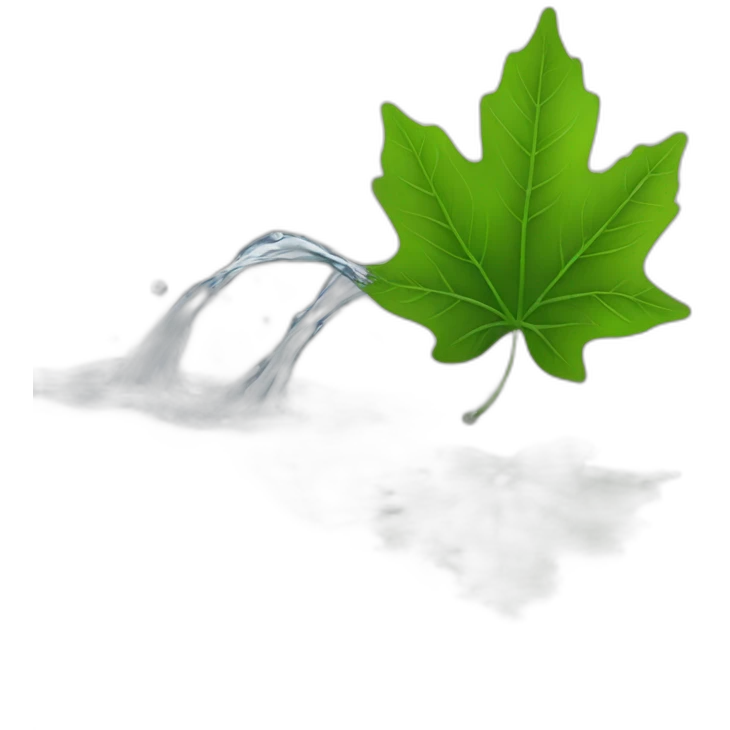 ptz-camera-recording-leaf-on-water-flow emoji