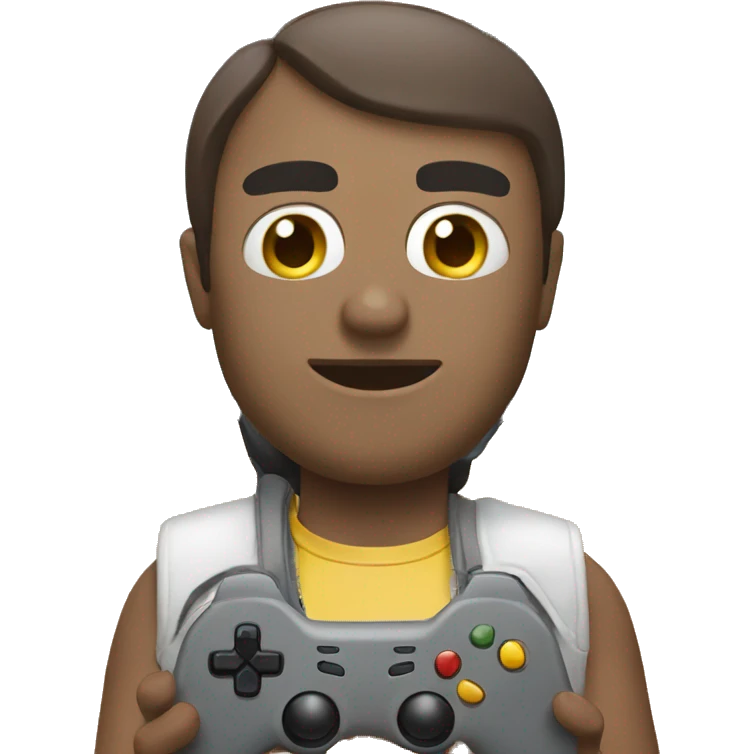Playing video games  emoji