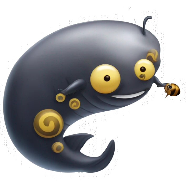 whale bear bee snail emoji