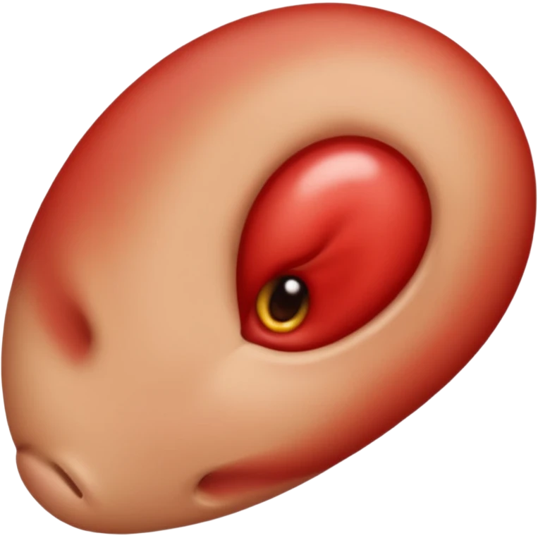 A hickey on the butt emoji