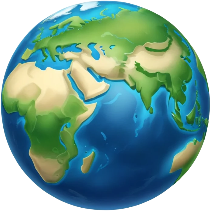 planet earth emoji