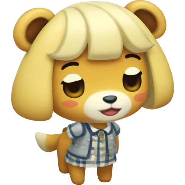 Animal Crossing Isabelle emoji