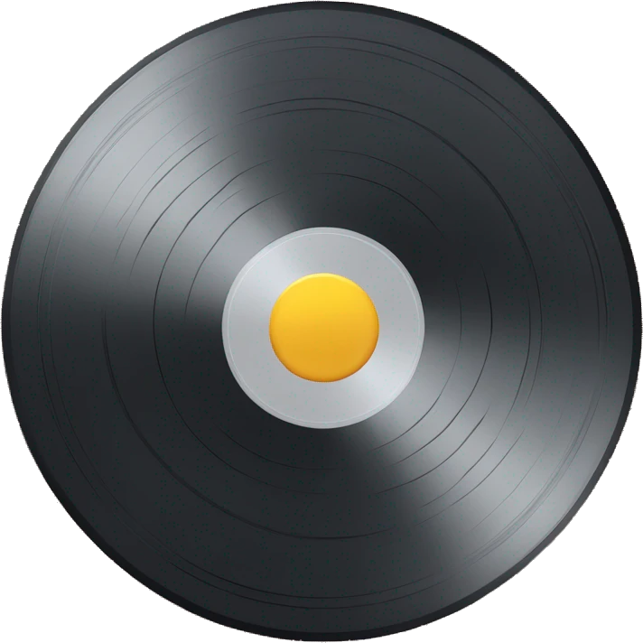 Vinyl record emoji