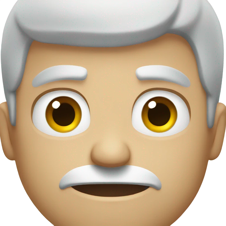 Angry white guy emoji