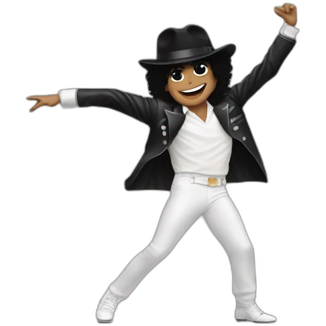 Michael Jackson qui danse emoji