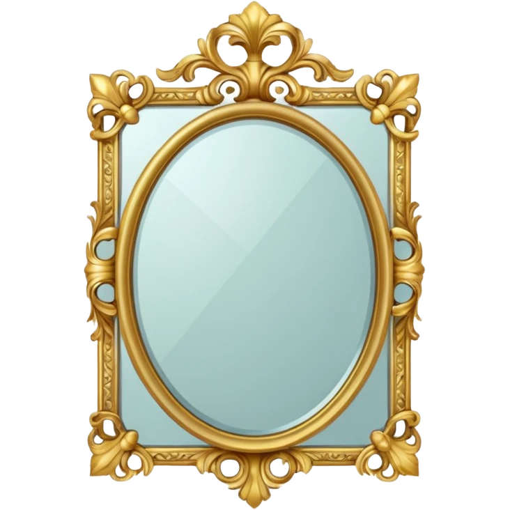 Good ventage mirror  emoji