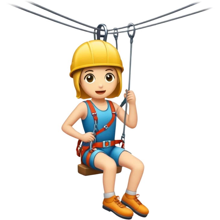 a zip line emoji