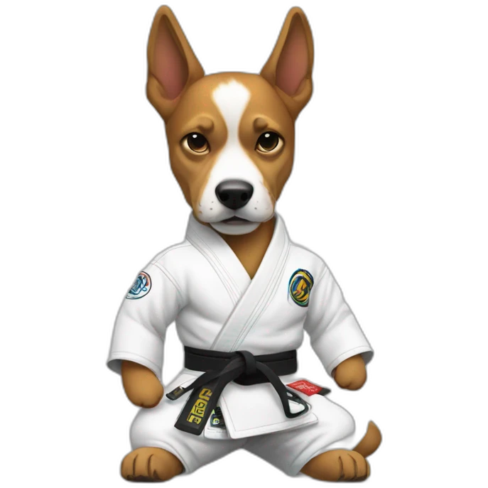 jiu-jitsu-dog emoji