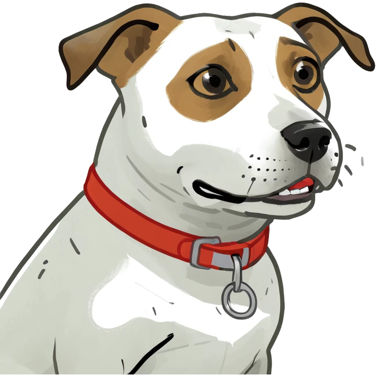 Dog injured  emoji