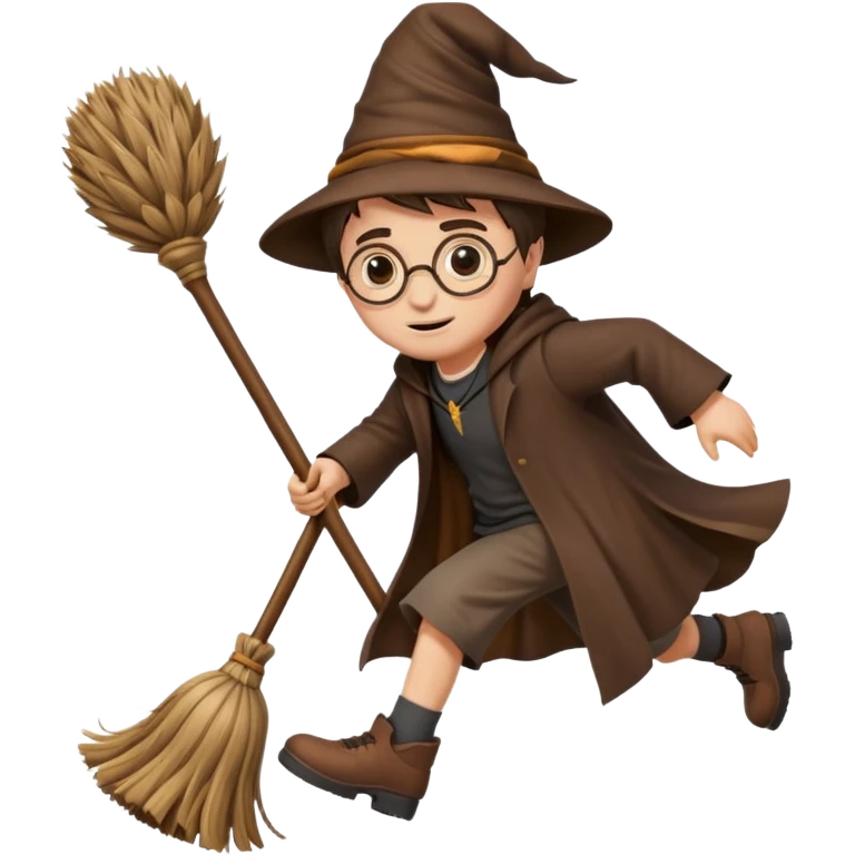 harry potter broom emoji