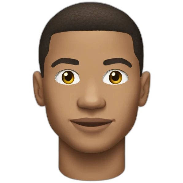 Kylian Mbappé gracioso emoji