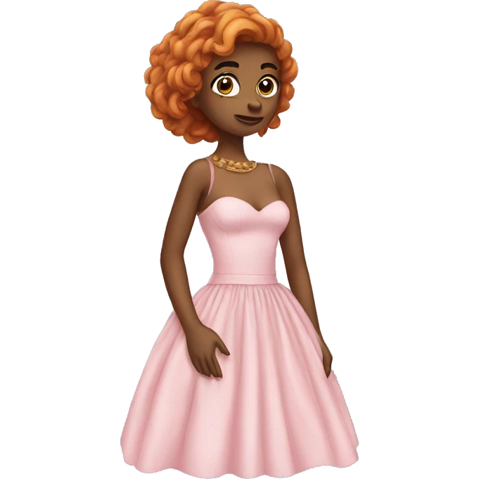 Fearless dress emoji
