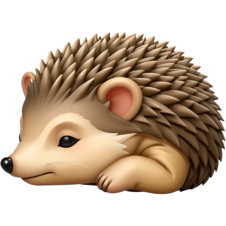 Sleeping Hedgehog emoji
