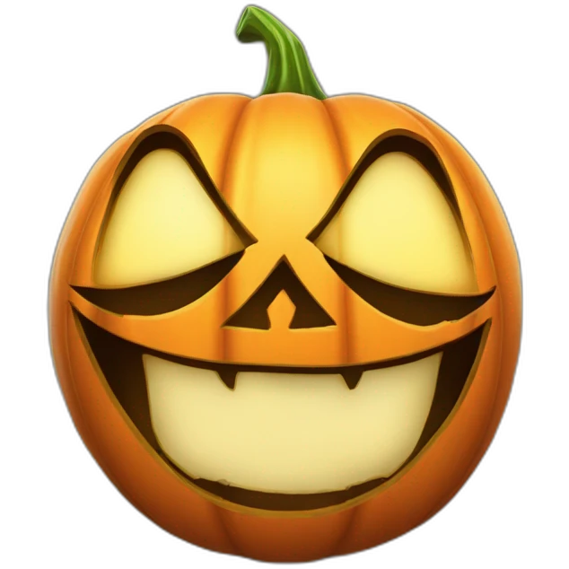 laughing jack-o-lantern emoji