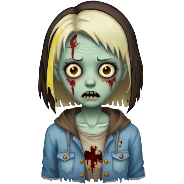 zumbi girl  emoji
