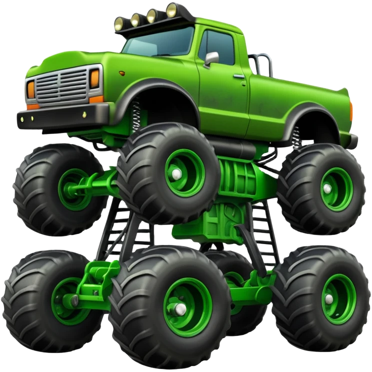 Grave Digger best view  emoji
