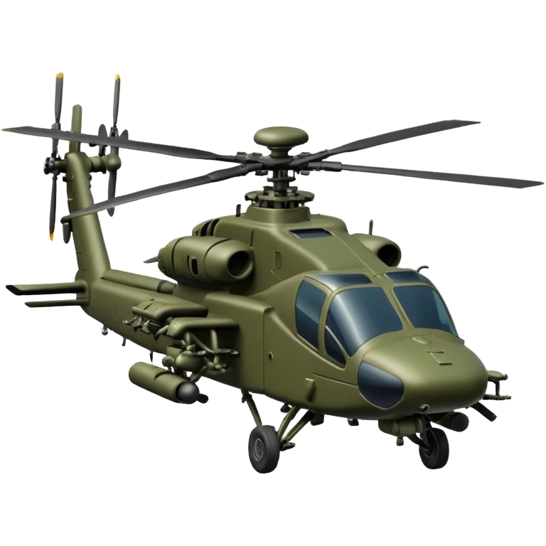 Apache helicopter emoji