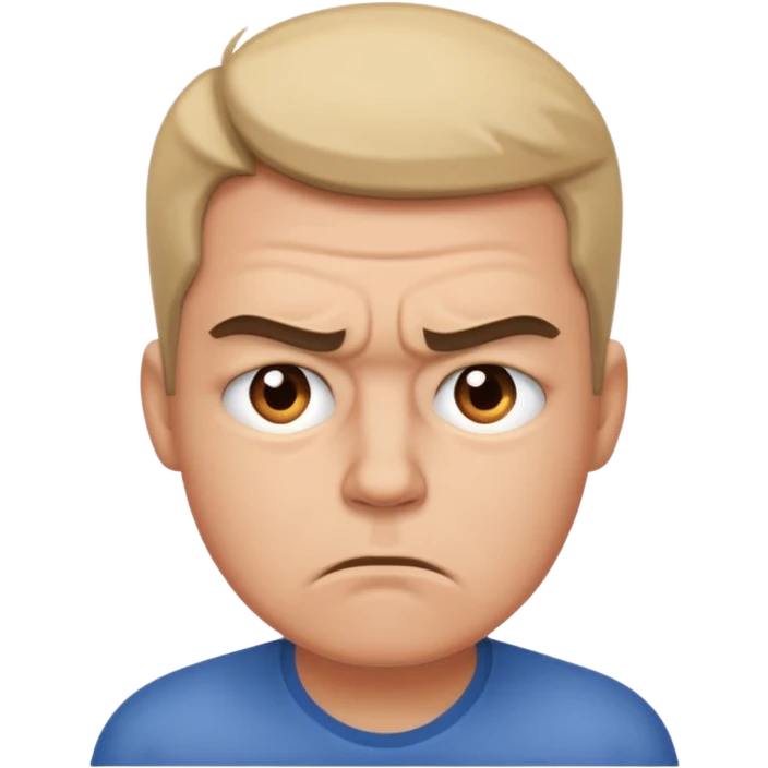 frustrated  emoji