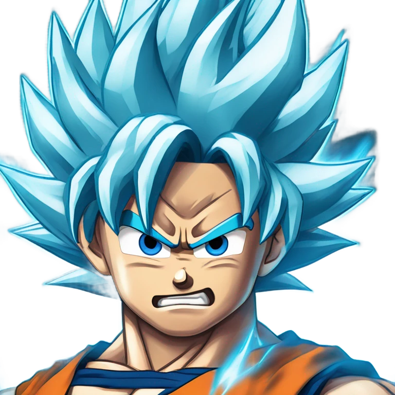 goku in ssj blue 2 emoji
