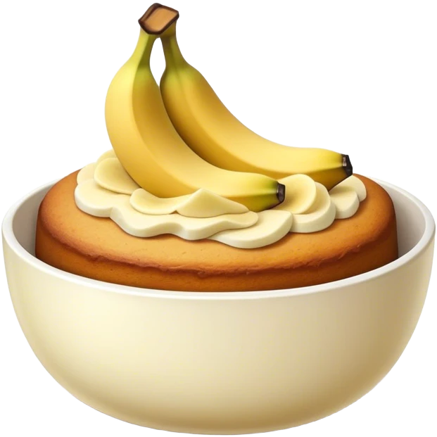 Banana cake Bowl emoji