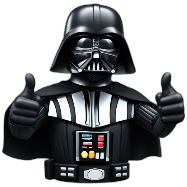 darth vader thumbs up emoji