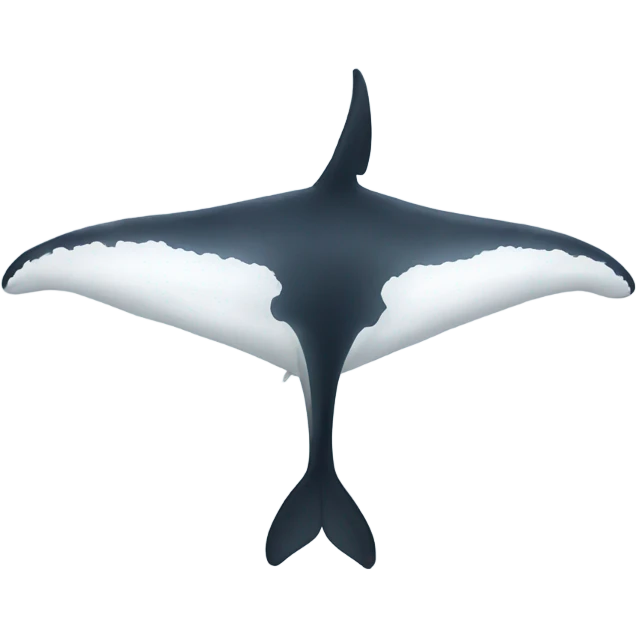 white whale , underside emoji