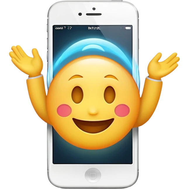 i phone happy face emoji