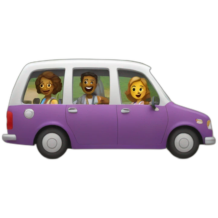 family road trip emoji
