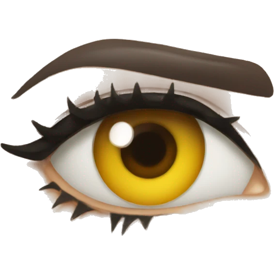 Make up eyes emoji
