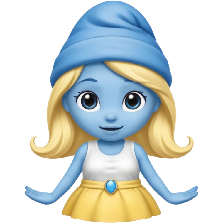 Smurfette emoji