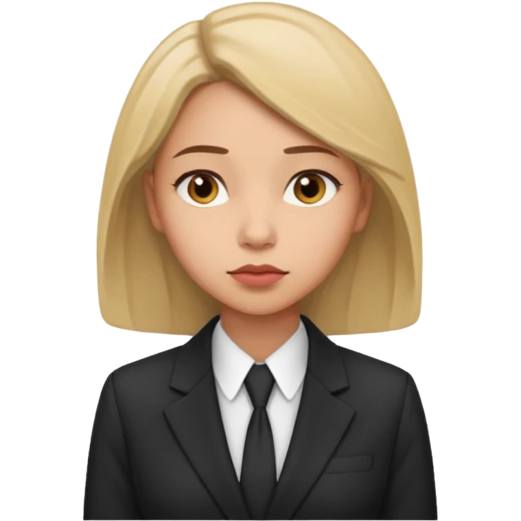 the woman in suits thinks about a lot of people emoji