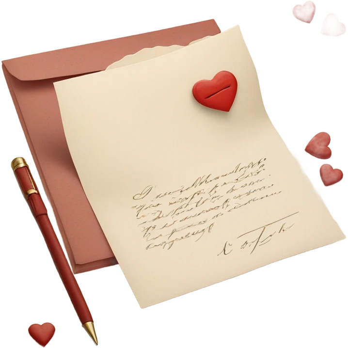 Love letter  emoji