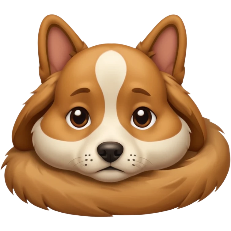 Dog dying  emoji