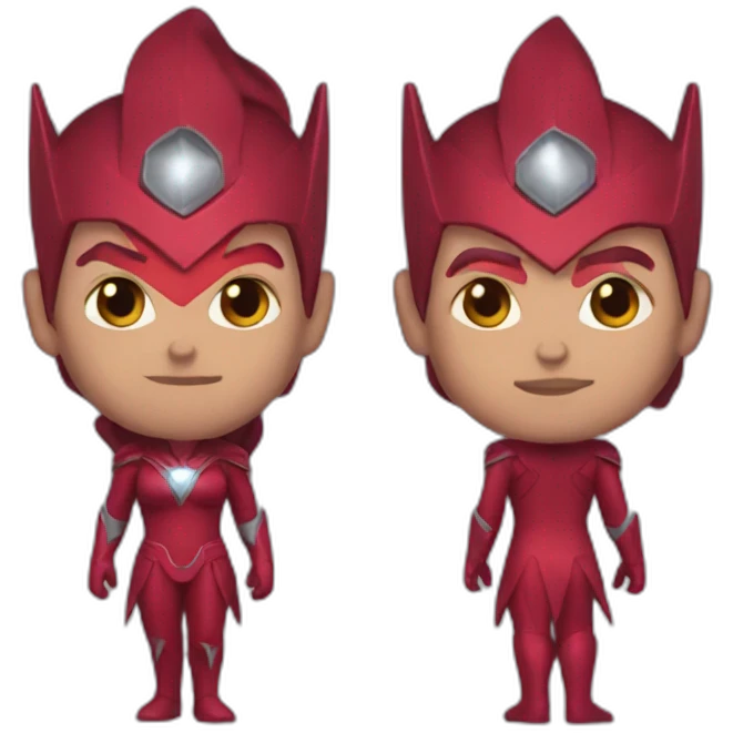 Scarlet witch as a man emoji