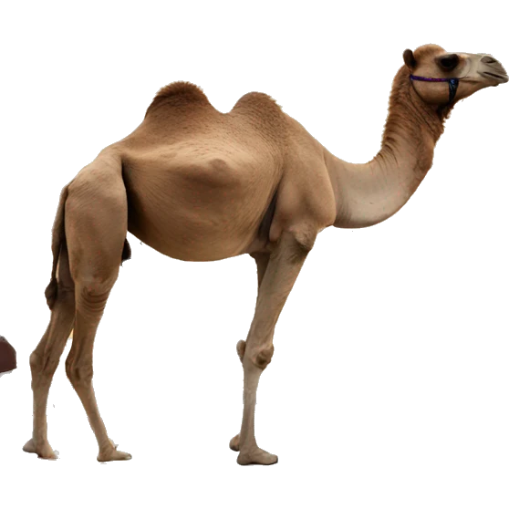 a camel on a yacht in Dubai emoji