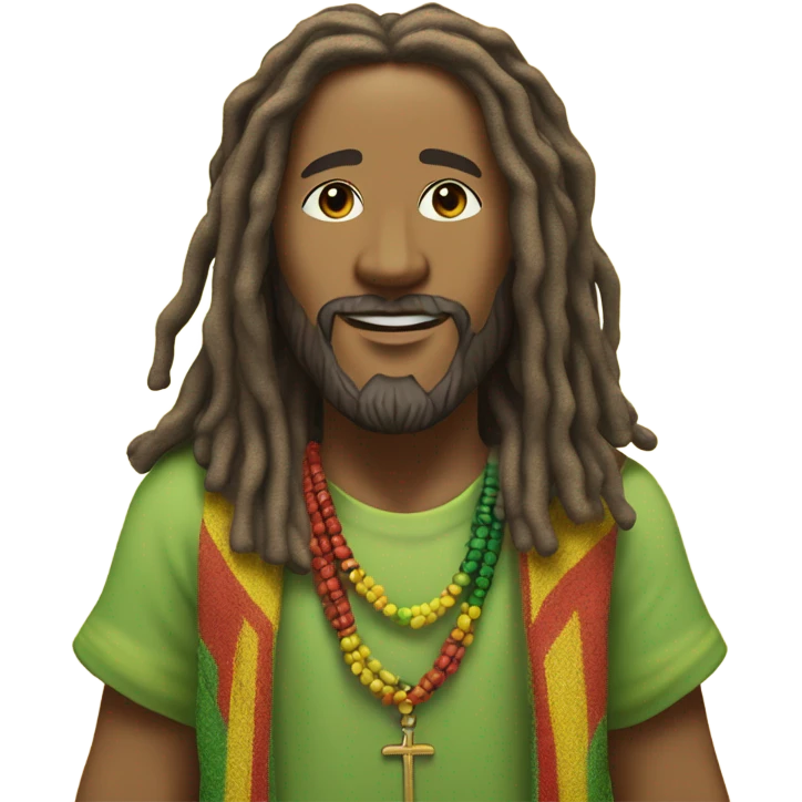 Reggae jesus  emoji