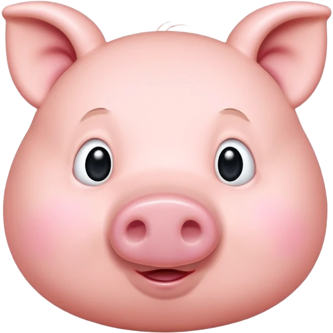 Eva as a daddy pig emoji