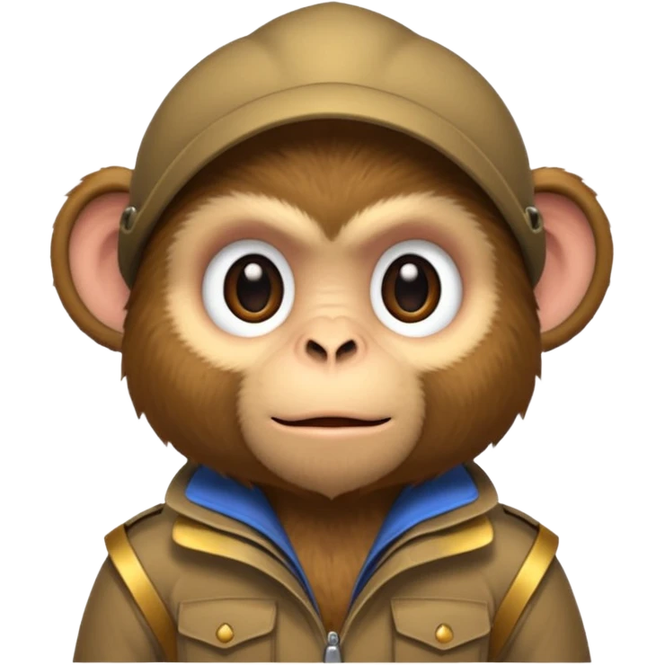 explorer monkey emoji